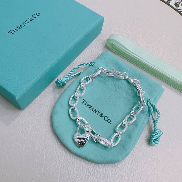 Tiffany Bracelet Tiffny&Co. Official Store Premium Silver Edition Celebrity Edit