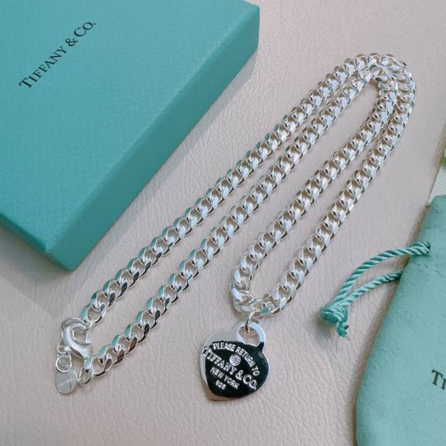 Tiffany Necklace Tiffny&Co. Official Store Premium Silver Edition Celebrity Edit