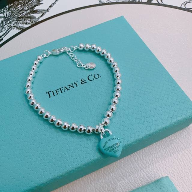 Tiffany Tiffny&Co. Authentic Silver Version Bracelet, Celebrity-Inspired, Vintag
