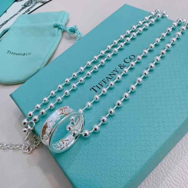 Tiffany Necklace Tiffny&Co. Official Store Premium Silver Version Celebrity Edit