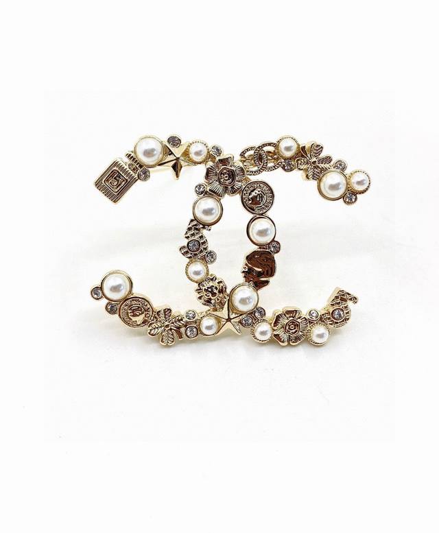 Chanel Chanel Perfume Bottle 5-Character Brooch. High-End Quality, Same Material