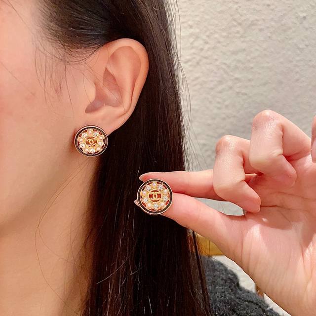 Chanel Vintage Earrings From The Chanel Collection