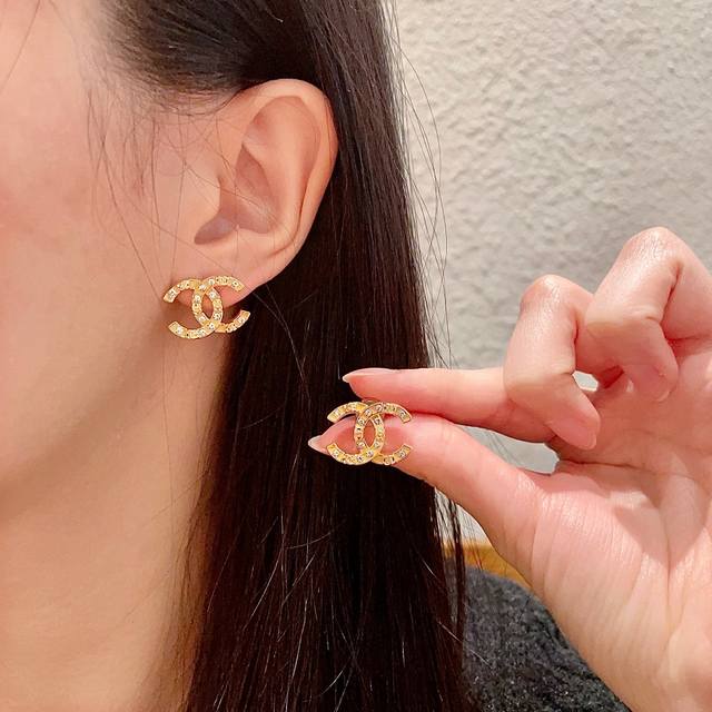 Chanel Vintage Earrings From The Chanel House