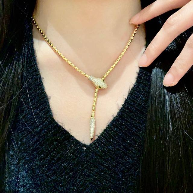 Precision Craftsmanship Edition Bvlgari Serpenti Snake Necklace Captures The All