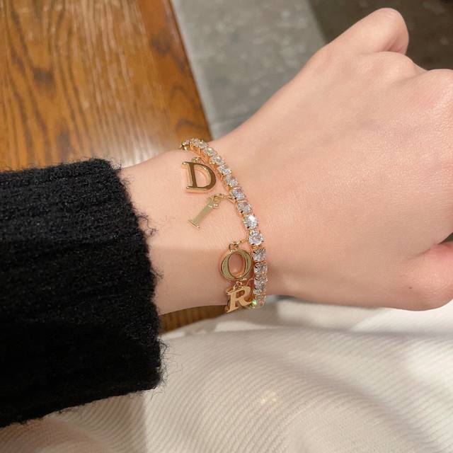 Dior Vintage Bracelet, New Arrival At The Counter, Selected Authentic Version, B