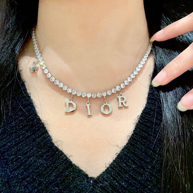 Dior Dior Vintage Necklace, Authentic And Brand New, Selected Original Design, B
