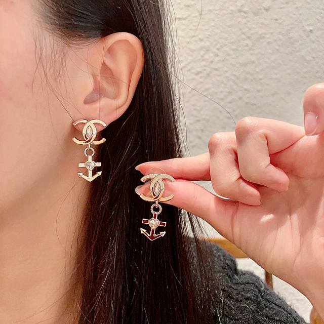Chanel Vintage Earrings From The Little Black Dress Collection