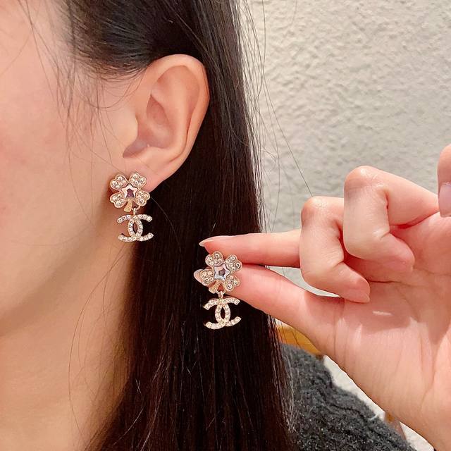 Chanel Vintage Earrings From The Chanel House