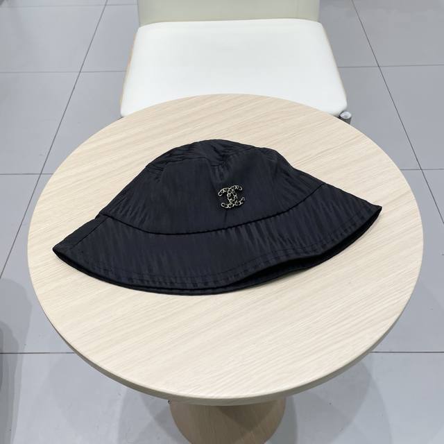 Chanel Fisherman's Hat, Canvas Hat, Minimalist Trendy Style, Head Circumference