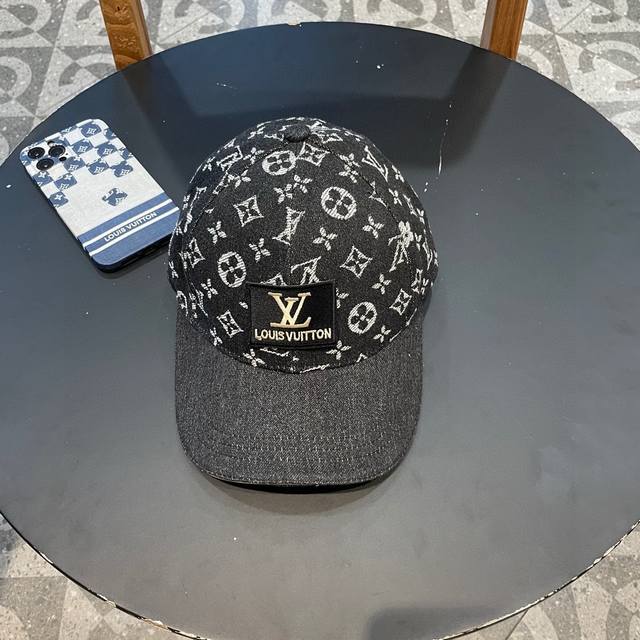 Louis Vuitton New Arrival Luxury Denim Baseball Cap For Men And Women, New Arriv