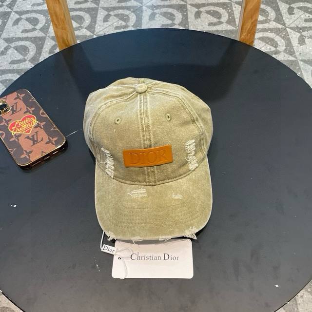 Dior New Denim Baseball Cap Trendy, High-Quality Craftsmanship! Great For Pairin
