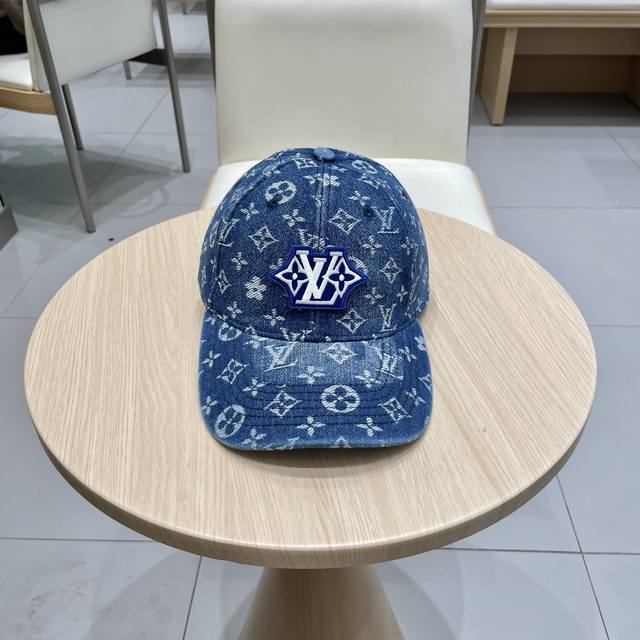 Lv Official Store New Arrival Embossed Classic Pattern Baseball Cap Official Sto