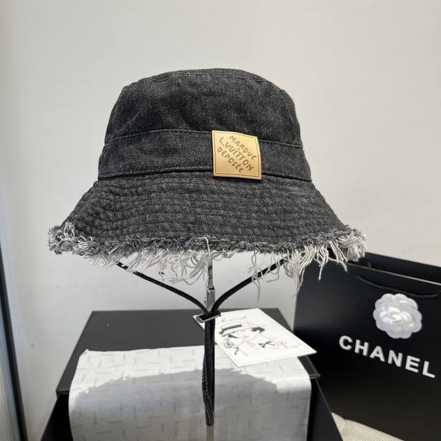 Loewe Denim Fisherman's Hat, Head Circumference 57 Cm.