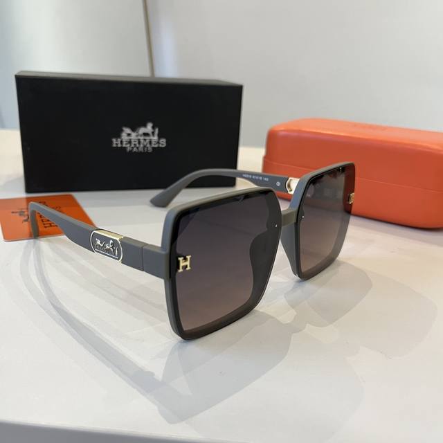 Herm S Women's Sunglasses, Oval Lenses, Ultra-Luxury Custom Design, Essential Fo