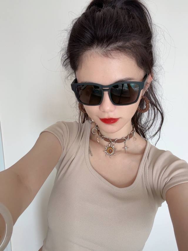 Prada Square-Frame Sunglasses Classic Square-Frame Design, Flattering For All Fa