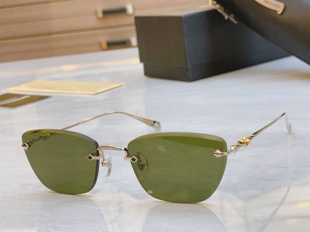 Chrome Heart* Chrome Heart New Sunglasses, Model: 9112, Size: 52Mm 22-142