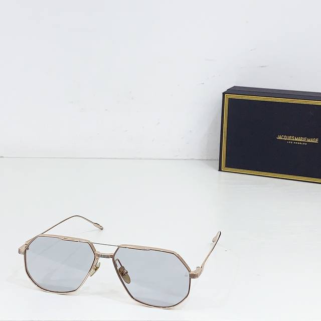 Jacques Marie Mage James Dewani-Style Pilot Sunglasses The Hemsworth Pilot Sungl