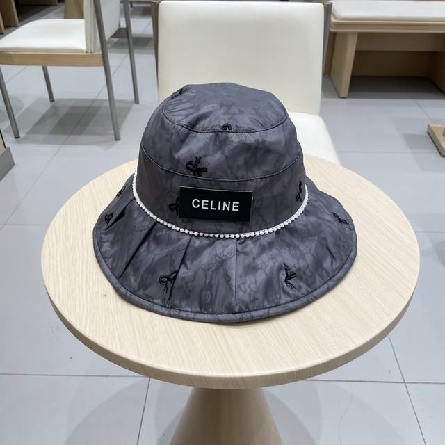 Celine Foldable Ruffled Fisherman's Hat For Women, Korean-Style Breathable Sun H