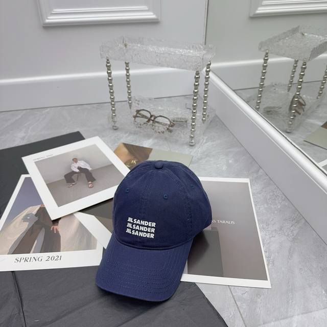 Jil Sander Best-Selling Baseball Cap Premium Color Palette Unisex Design~