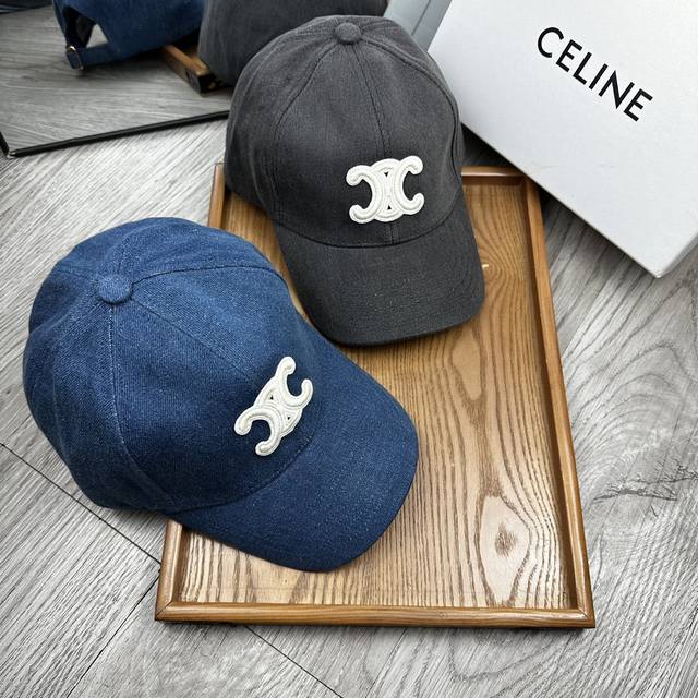 Special Price: Selene. Authentic 1:1 Large Logo Denim Baseball Cap. Comes With A
