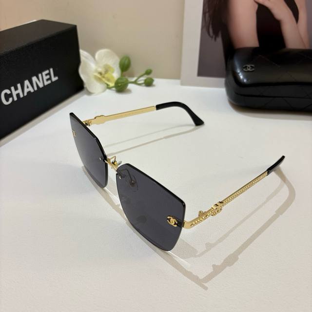 Chanel Chanel New Large Frame Sunglasses, Same Style As Many Celebrities, Flatte