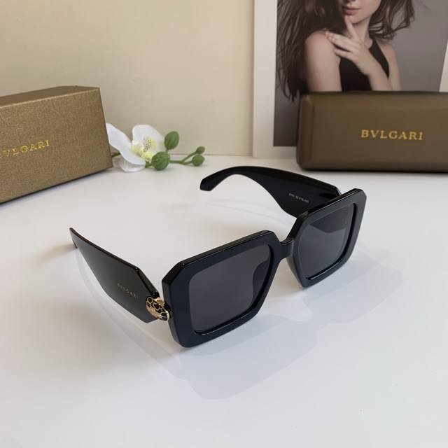 Bvlgari Bvlgari 2025 New Large-Frame Sunglasses That Slim The Face And Protect A