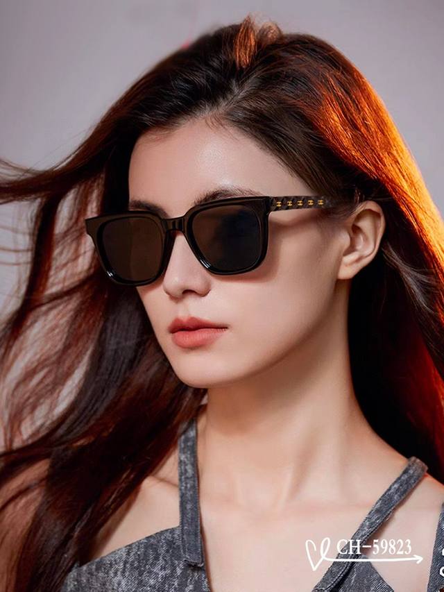 French Chanel-Chanel . Polaroid Resin High-Definition Lenses . Tr Frame - Lightw