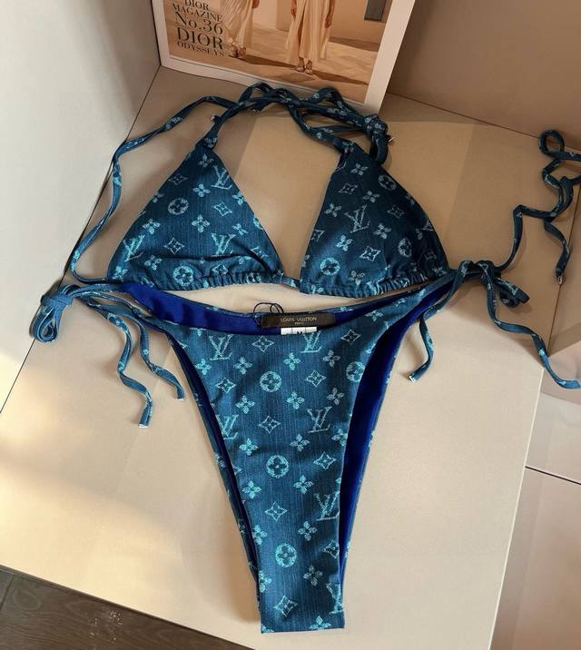 Louis Vuitton Bikini Top Super Flattering! Available Simultaneously At Major Sto