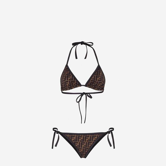 Fendi One-Piece Swimsuit Suitable For Various Occasions Beach, Swimming Pool, Ho