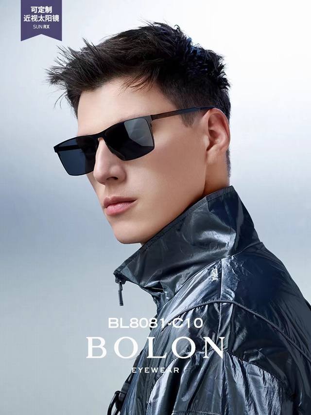 Bolon 2025 New Lightweight Men's Nylon Hd Polarized Sunglasses For Men With Larg