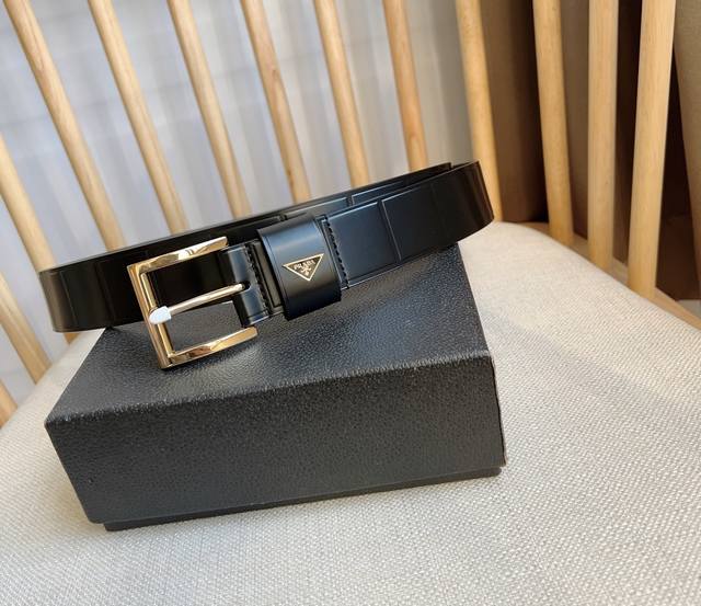 Prada Prada Official Store Latest Model This Belt Is Crafted From Exquisite Glos