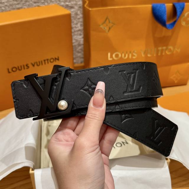 Donkey House New Men's Double-Sided Belt Double-Sided Leather Belt Combines Mono