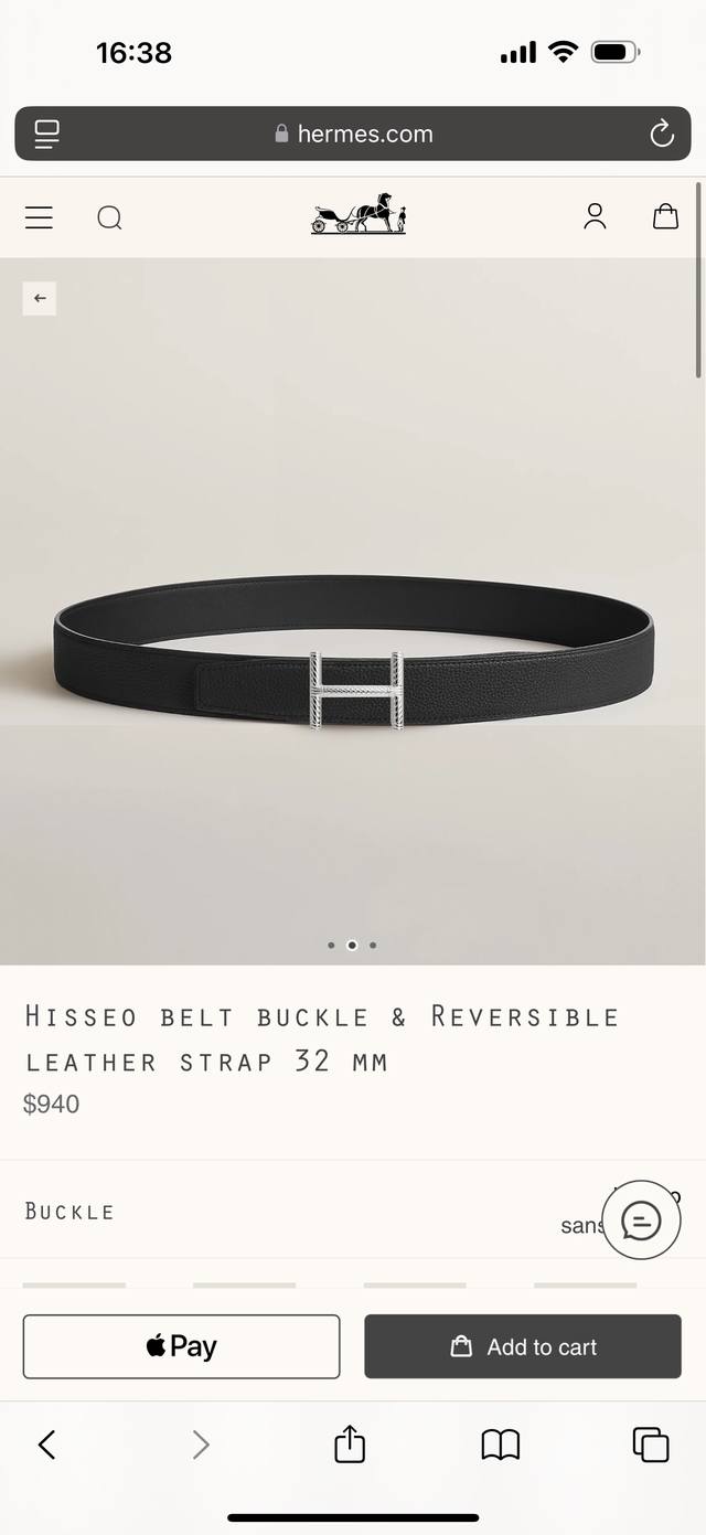 Hisseo Belt-Togo-32 38Mm Herm S Men's Belt Is Highly Regarded For Its Exquisite