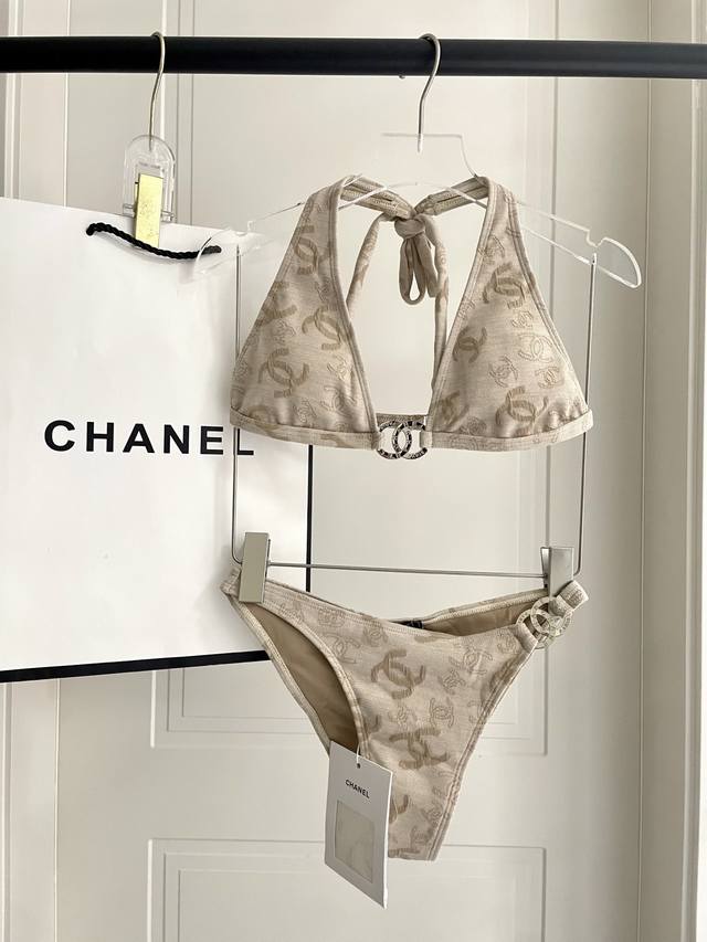 Chanel's New Jacquard Two-Piece Swimsuit Is Suitable For Various Occasions, Incl