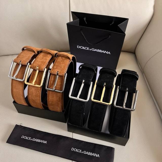 Dg, Width 4.0 Cm, New Matte Leather Re-Edition Fashion Show Is A Dream Journey B