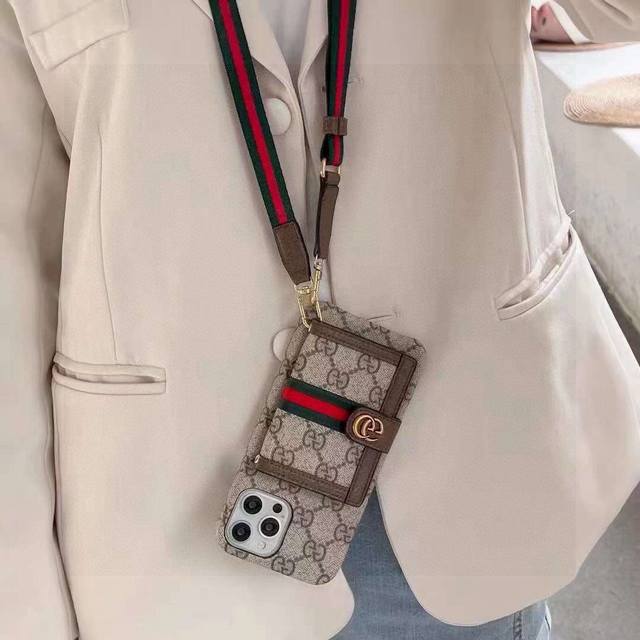 Gucci Zero Wallet Series Phone Case, Officially Released On The Official Website
