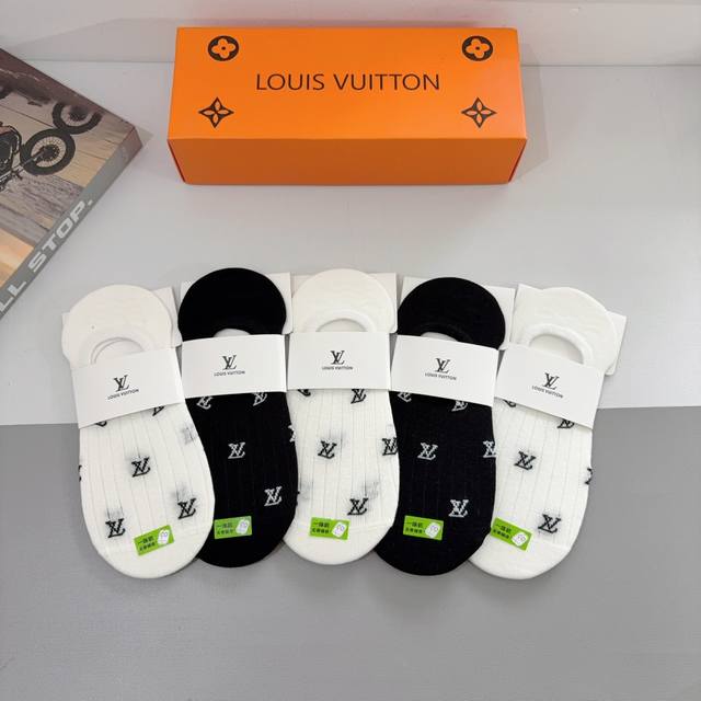 With Packaging, One Box Contains Five Pairs. Lv Louis Vuitton New Super Popular