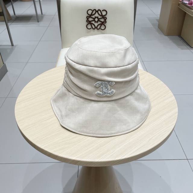 Chanel 2025 Spring/Summer New Style Cloth Hat, Fisherman's Hat, Head Circumferen