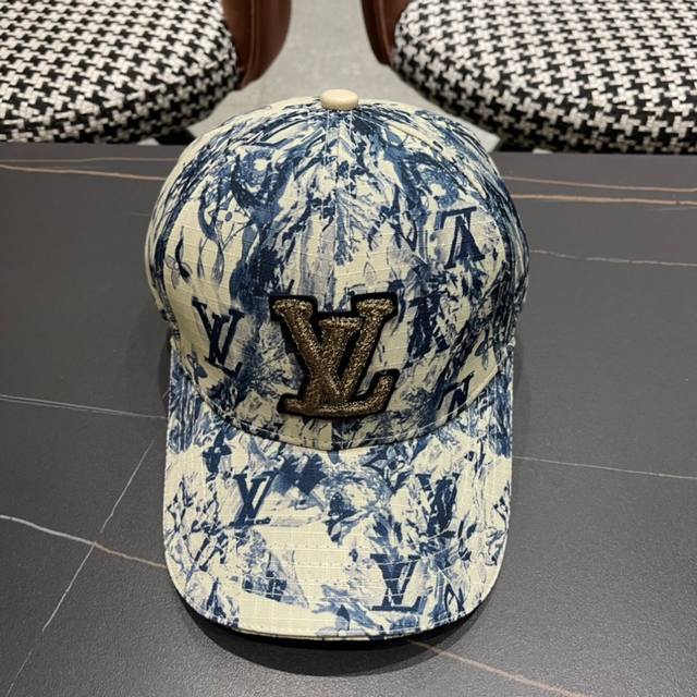 Louis Vuitton New Vintage Monogram Baseball Cap, 1:1 Molded Custom-Made, Meticul