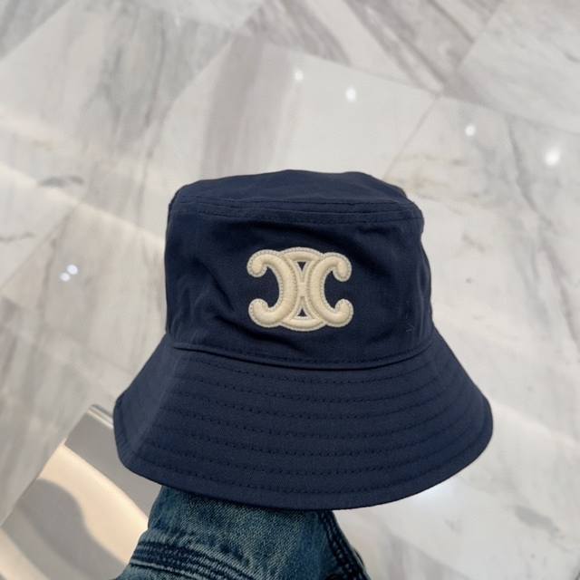 Celin Exclusive Embroidered Design Fisherman's Hat Summer Sun Protection Essenti