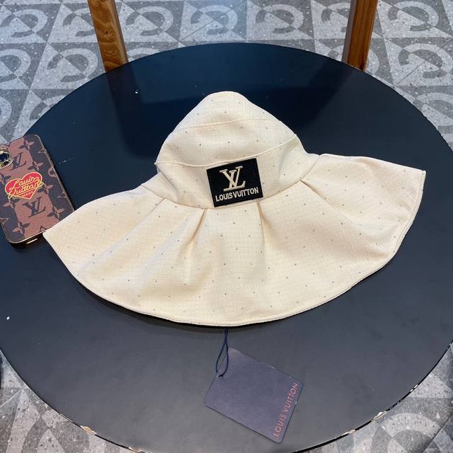 Louis Vuitton Baseball Cap Louis Vuitton Bow Fisherman's Hat For Women 2025 New