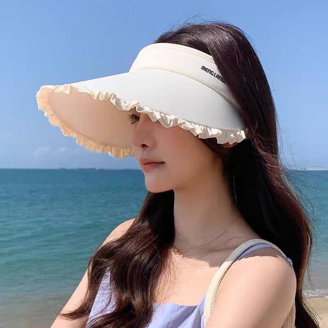 Dior Dior Uv-Protective Hat For Women 2025 New Summer Outdoor Ice Silk Wide-Brim