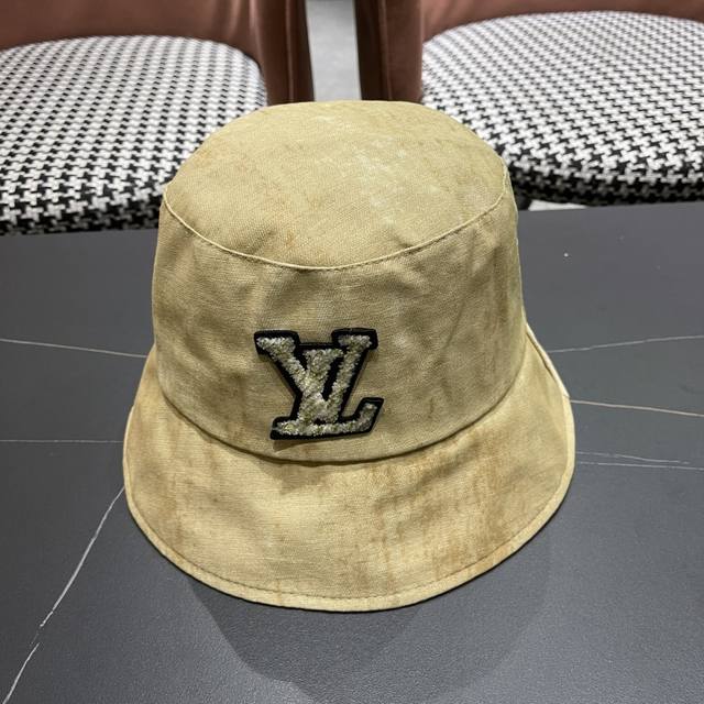Louis Vuitton Fisherman's Hat For Women, Summer Fashion Tie-Dye Bucket Hat, Outd