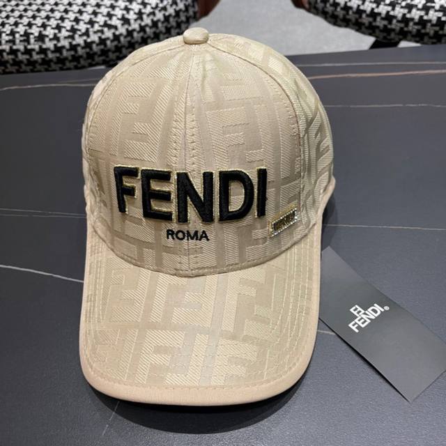 Fendi New Baseball Cap, Imported Version! Fashionable And Trendy, High-End Craft