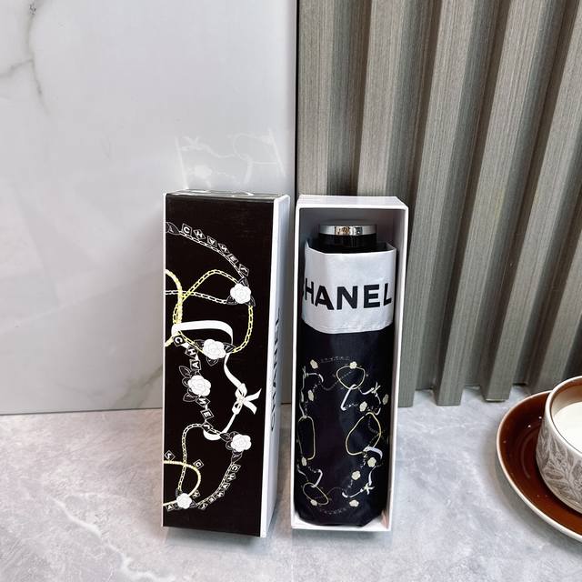 Chanel Chanel New Bestselling Five-Fold Manual Folding Umbrella Made With Taiwan