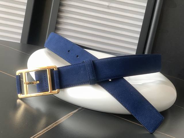 Tod's 2022 Spring New Arrival Men's Belt Classic Pin Buckle Design, Timeless And