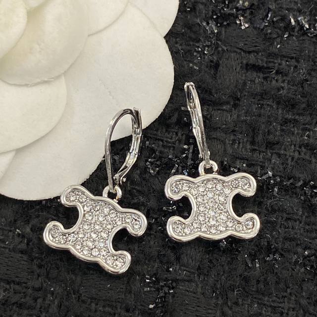 Celine Earring Best-Selling New Arrival, Consistent Zp Celine New-Style Full-Dia