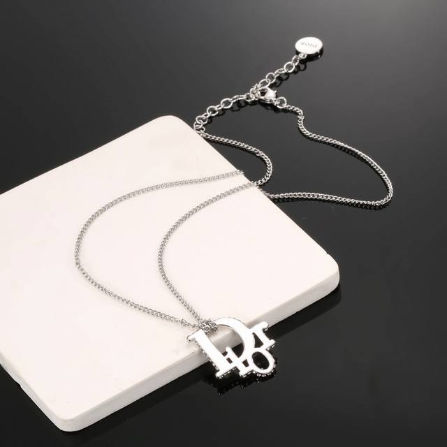 Dior Jadior Necklace: A Must-Have For Dior Enthusiasts, This Necklace Features B