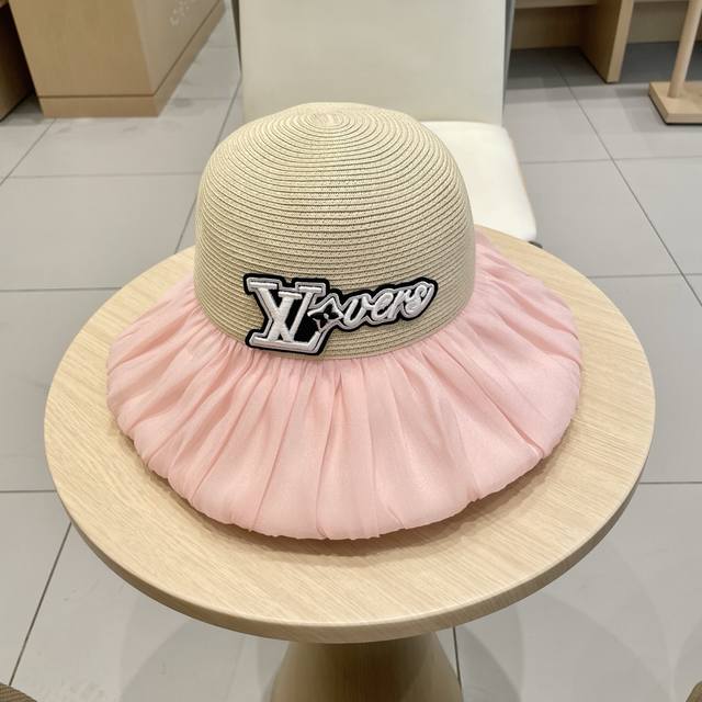 Louis Vuitton Baseball Cap, Louis Vuitton 2025 New Butterfly Bow Fisherman's Hat