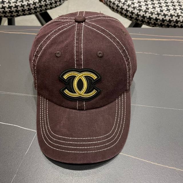 Chanel 2025 New Arrival Baseball Cap, Classic Chanel Design, Simple And Elegant,